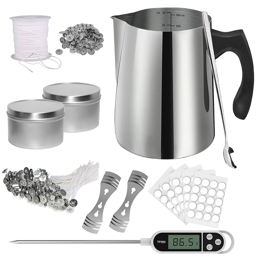 Candle Supplies Kit - Starterset voor het maken van kaarsen,