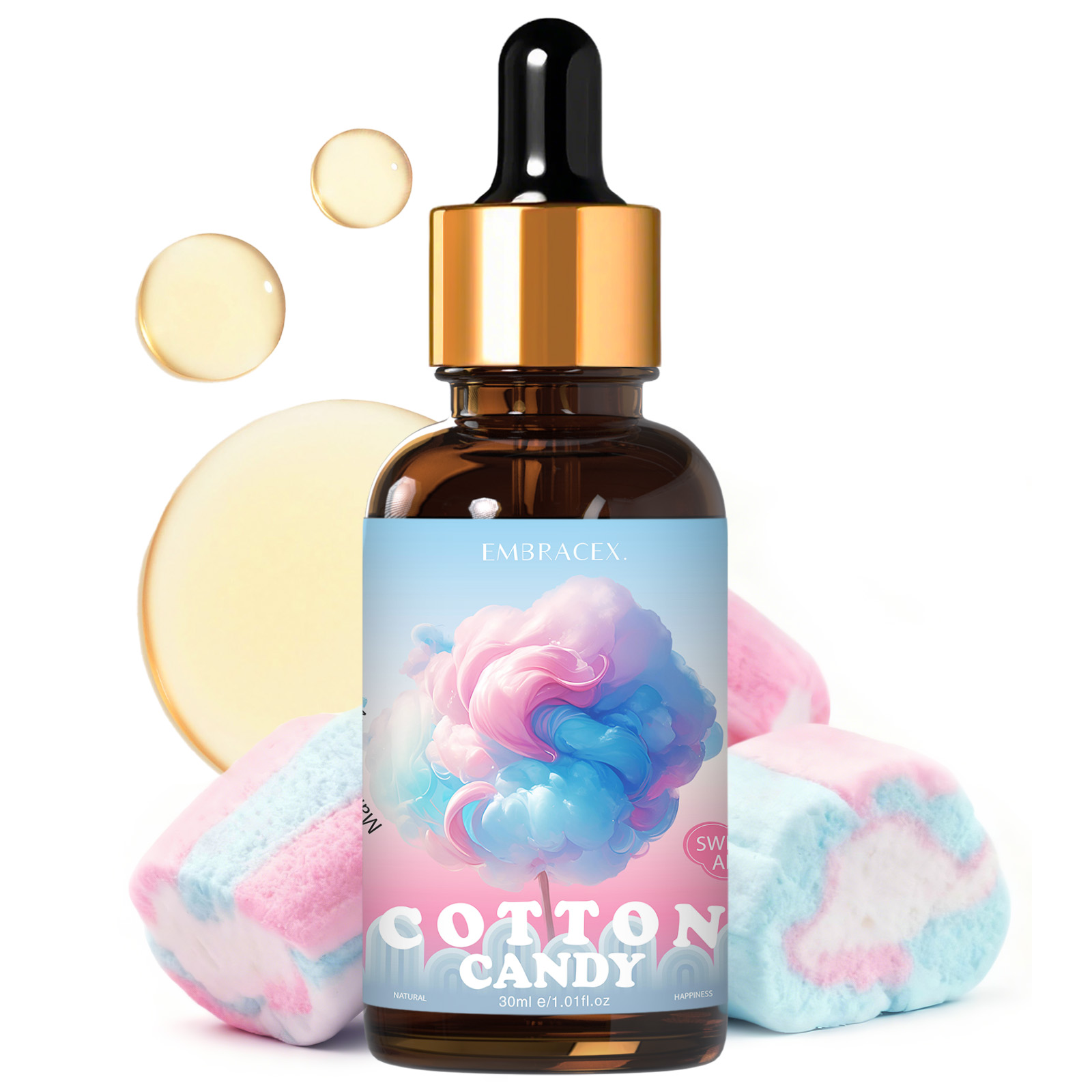 Candle Making Supplies Fragrance Oils - 30ml Suikerspin etherische olie Autobenodigdheden, doe-het-zelf-projecten,