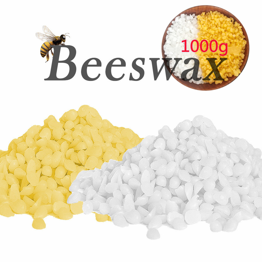 Candle Supplies Beeswax - 1000G Pure Natuurlijke Bijenwas 100% Geen
