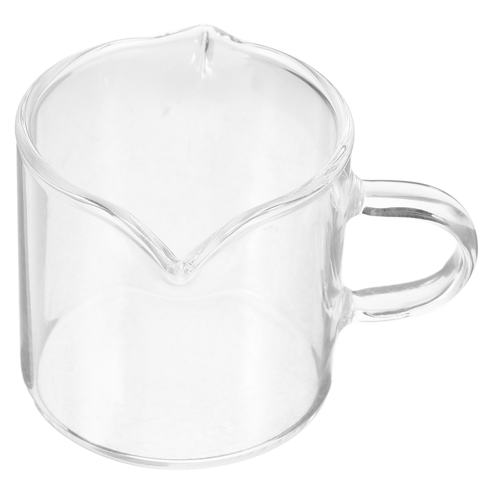Pour Spout Pitcher - Transparante kleine glazen koffiekan, mini verdikte