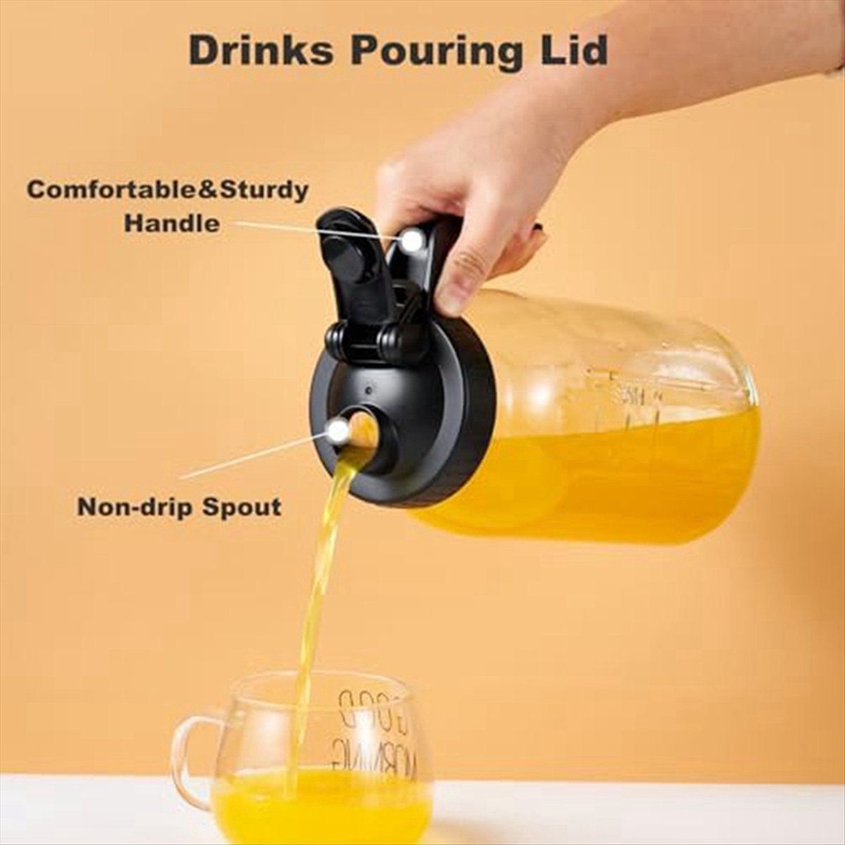 Pour Spout Pitcher - A56K Potten met brede opening en