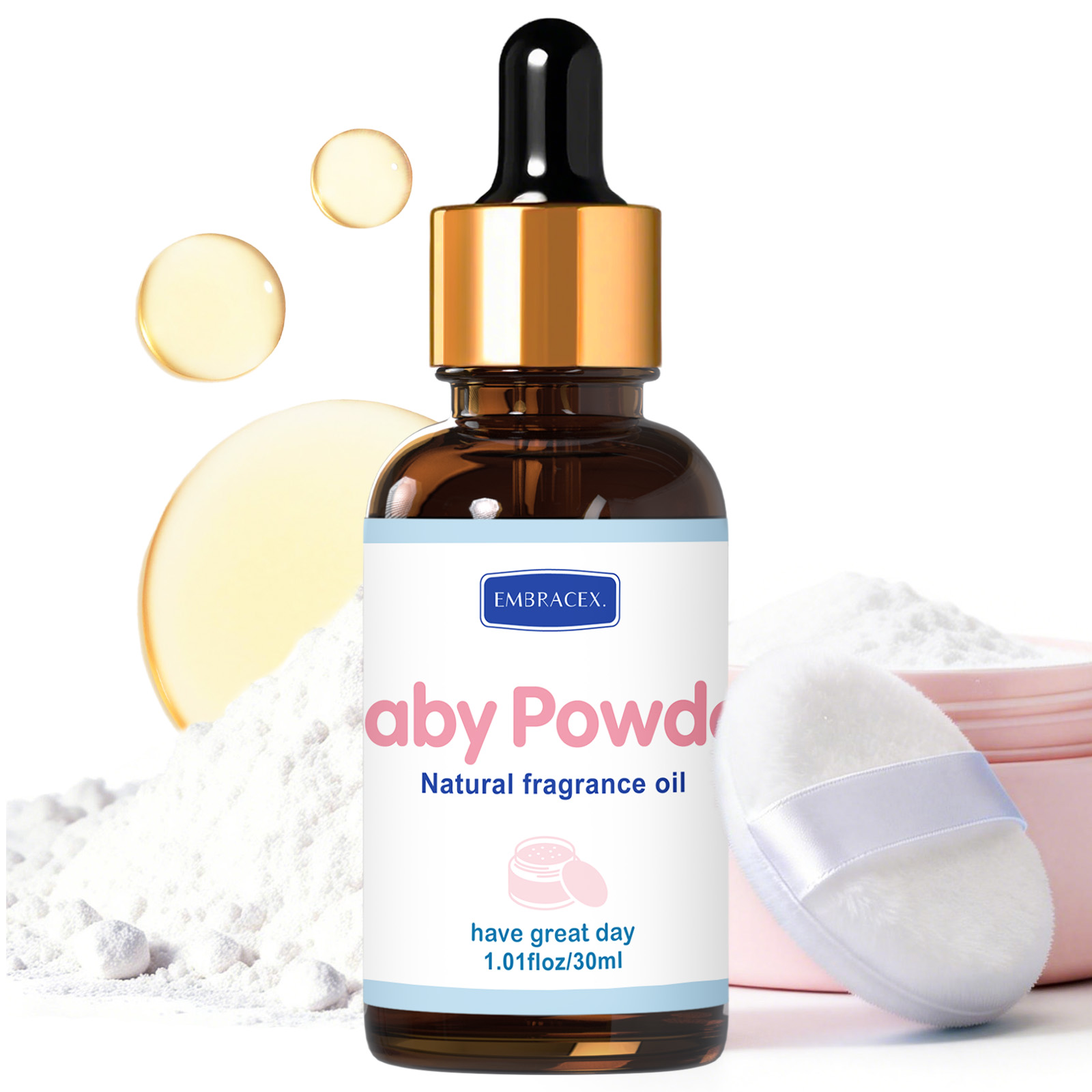 Candle Making Supplies Fragrance Oils - 30ml Babypoeder etherische olie voor diffusers,
