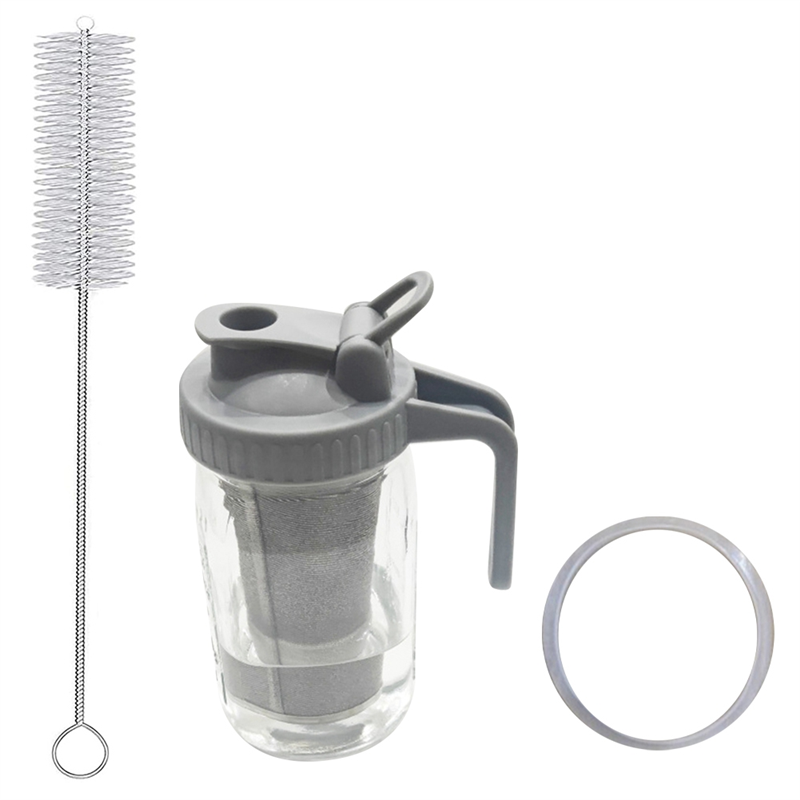 Pour Spout Pitcher - FAAJ-koffiezetapparaat glazen kan met schenktuit handvat