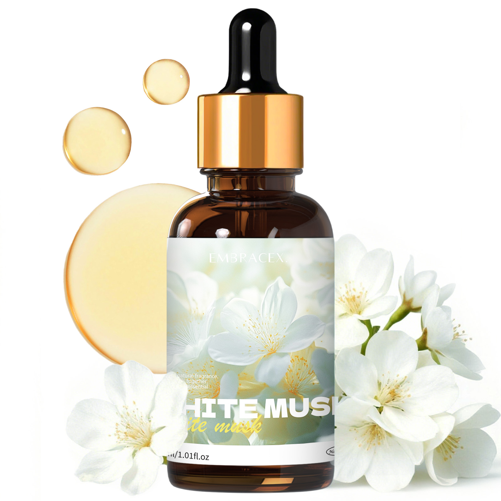 Candle Making Supplies Fragrance Oils - 30ml Witte Muskus Essentiële Olie Autobenodigdheden,