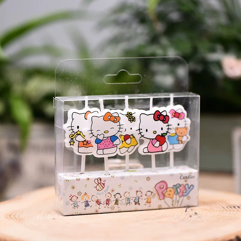 5 stks/set Kawaii HelloKitty H - Candle Supplies Kit recensie en prijs