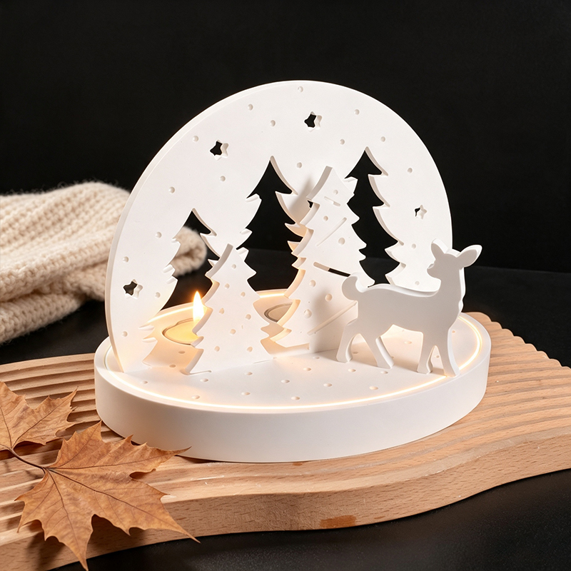 Kerst-Eland Theelicht Houder S - Candle Supplies Kit recensie en prijs