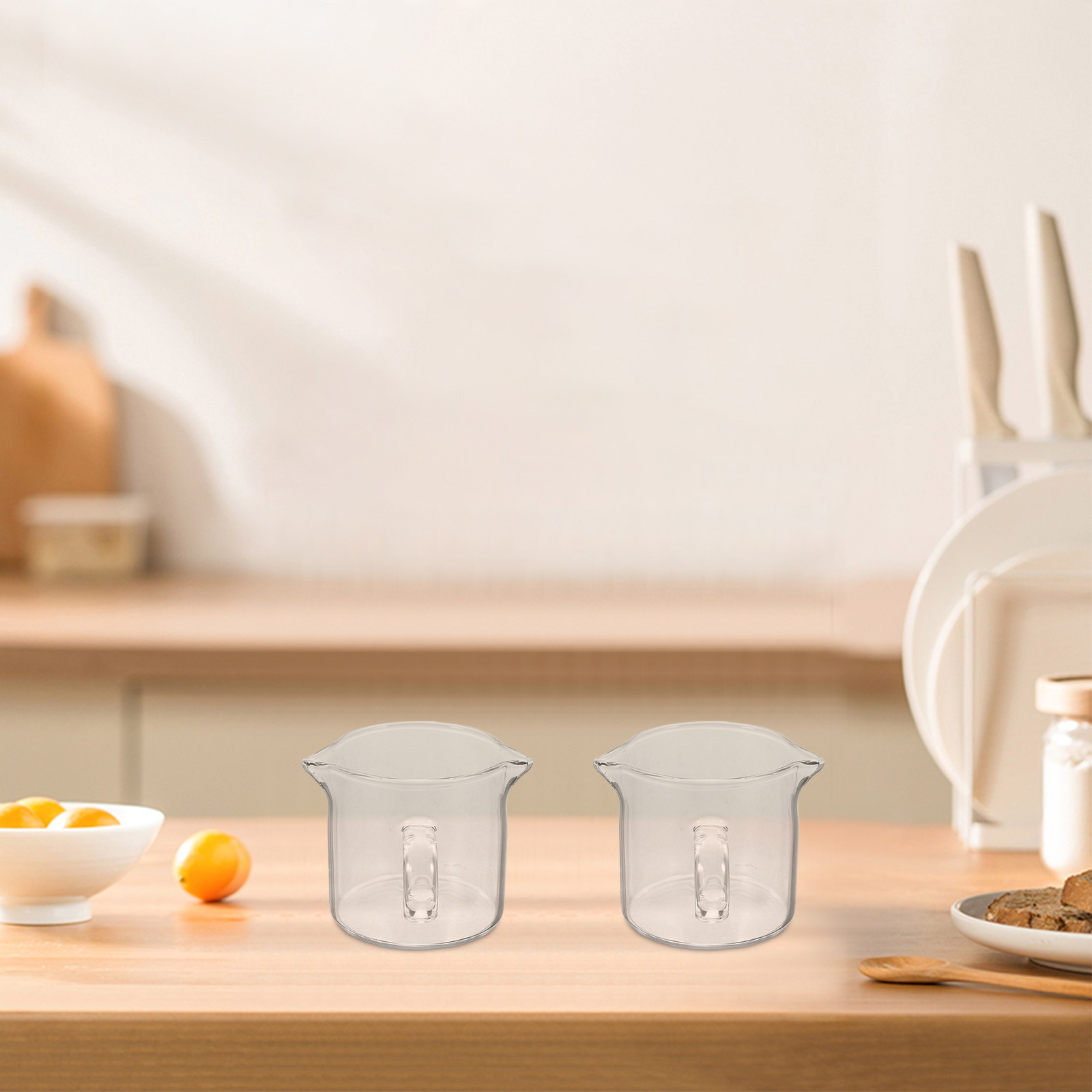 Transparante kleine glazen kof - Pour Spout Pitcher recensie en prijs
