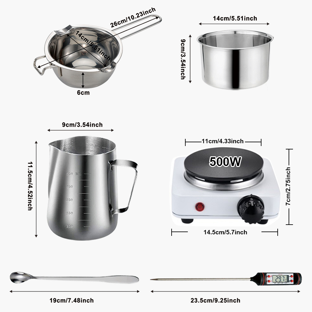 DIY Candle Craft Tools Kit met - Candle Supplies Kit recensie en prijs