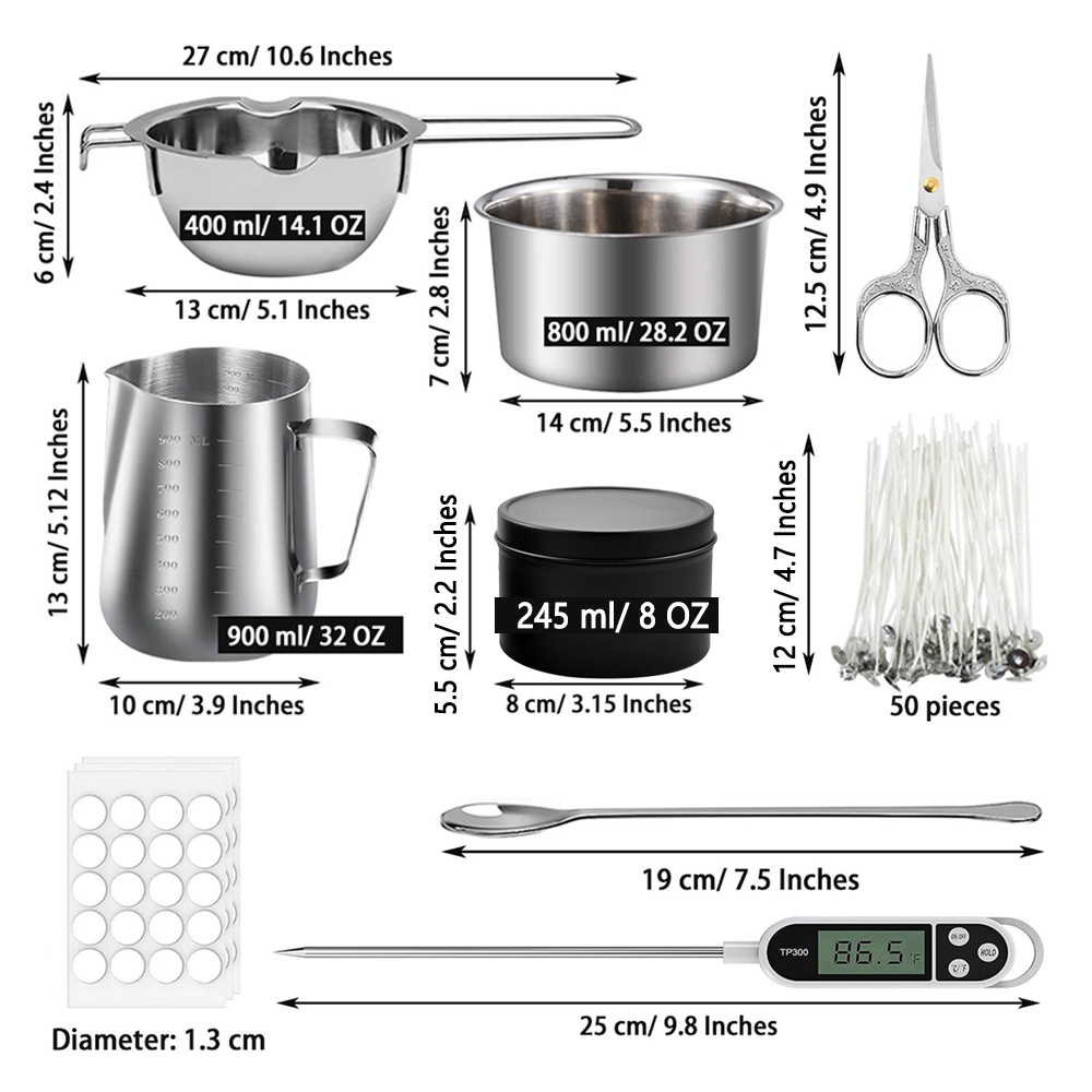 Glintmos DIY kaarsenmaakset me - Candle Supplies Kit recensie en prijs