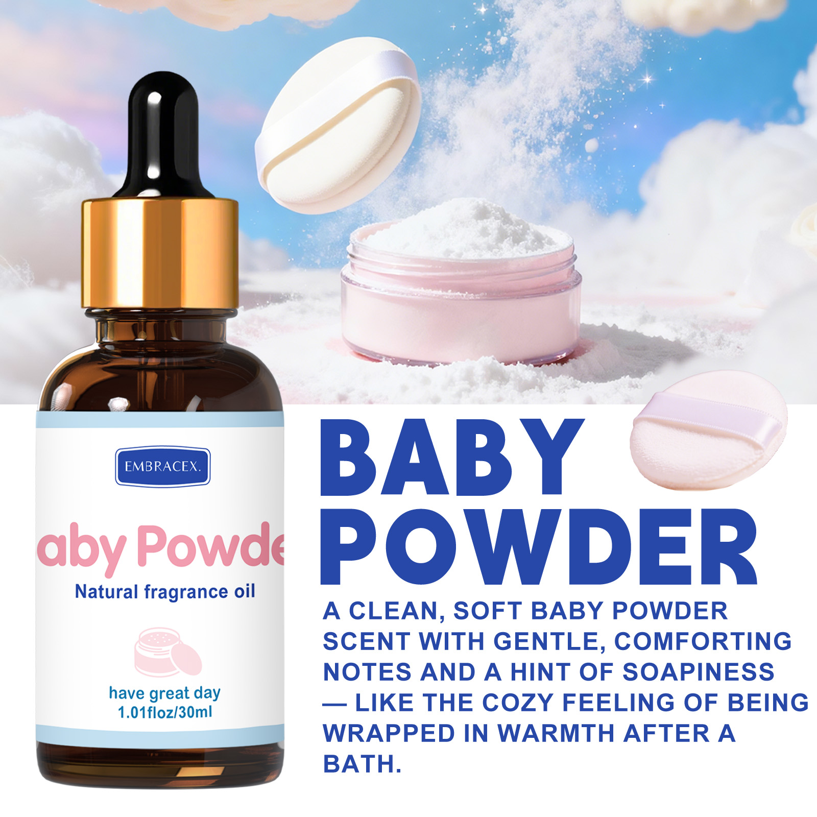 30ml Babypoeder etherische oli - Candle Making Supplies Fragrance Oils recensie en prijs