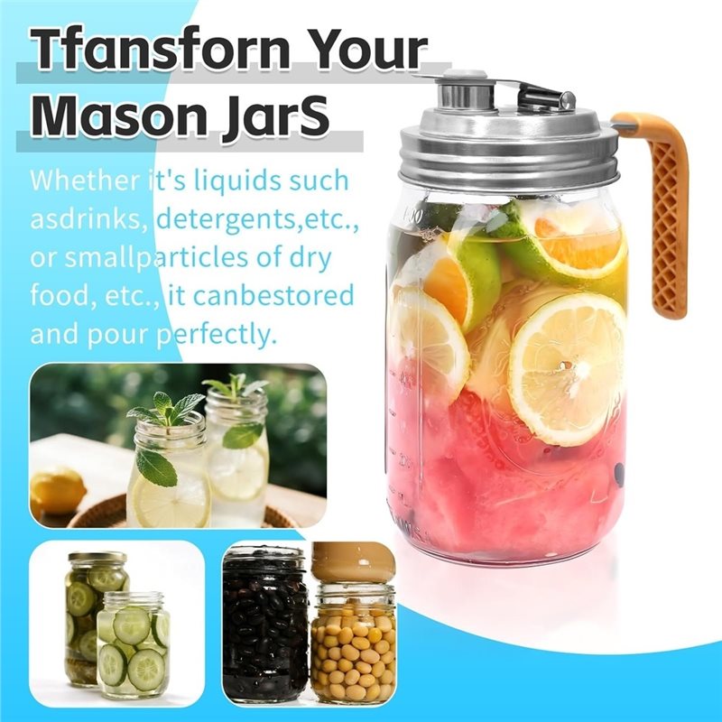 ABXF-3 Pack Masonjar-gieterdek - Pour Spout Pitcher recensie en prijs