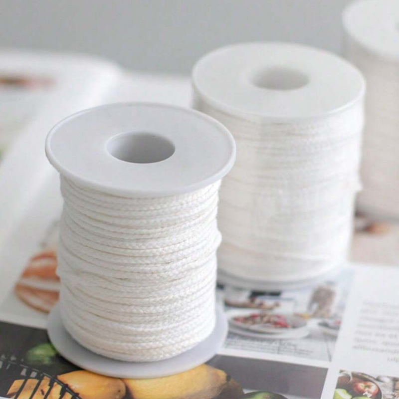 1 Rol Kaars Katoenen Wieken +  - Candle Supplies Kit recensie en prijs