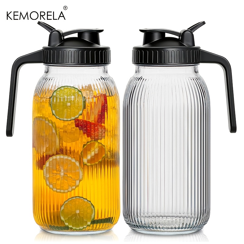 2 stuks glazen mason jar kan m - Pour Spout Pitcher recensie en prijs