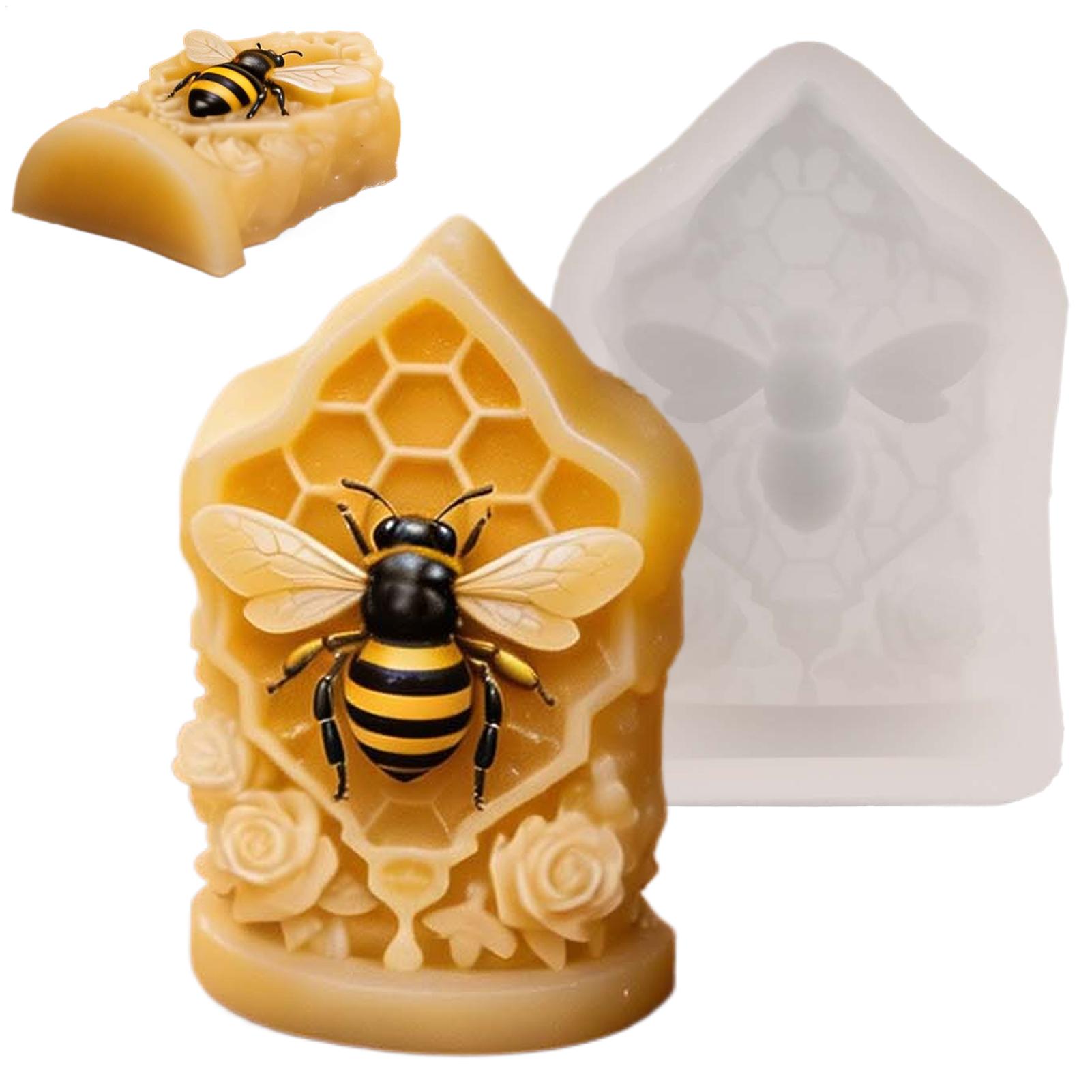 Honingraat siliconen mal 3D ho - Candle Supplies Beeswax recensie en prijs