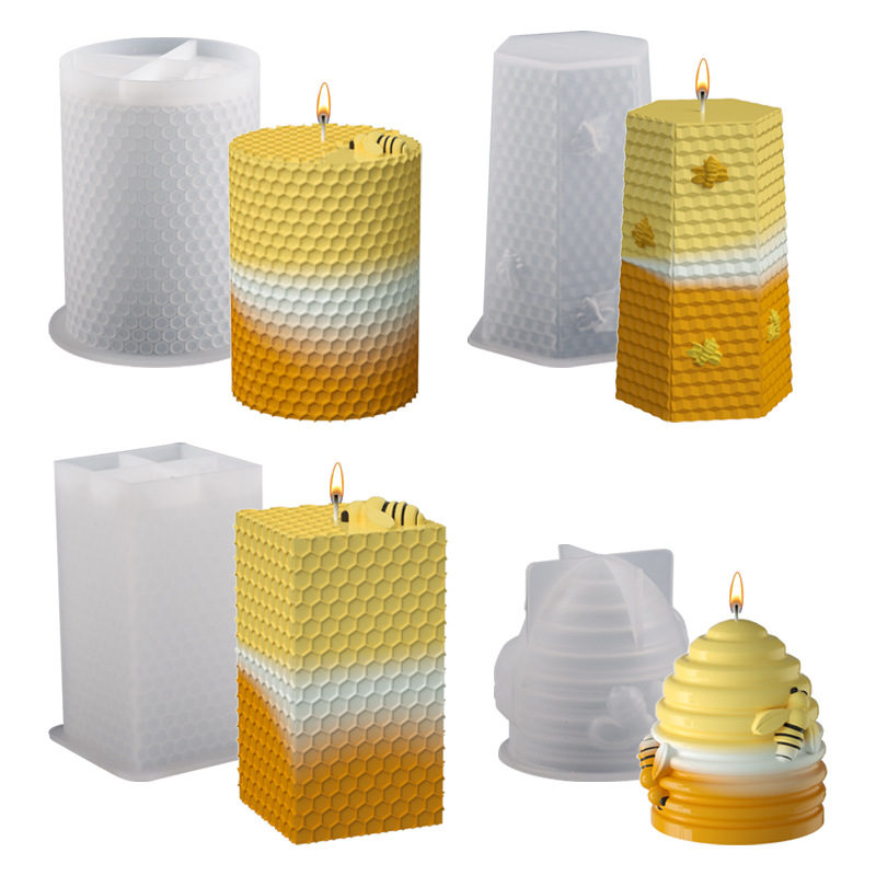 Kaars Siliconen Mal 3D Bee Hon - Candle Supplies Beeswax recensie en prijs
