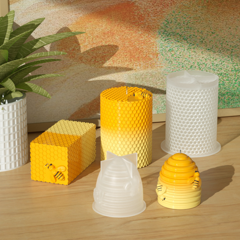 Kaars Siliconen Mal 3D Bee Hon - Candle Supplies Beeswax recensie en prijs