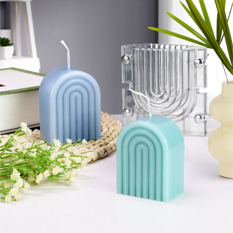 DIY Gestreepte boog Kaarsvorm  - Candle Supplies Kit recensie en prijs