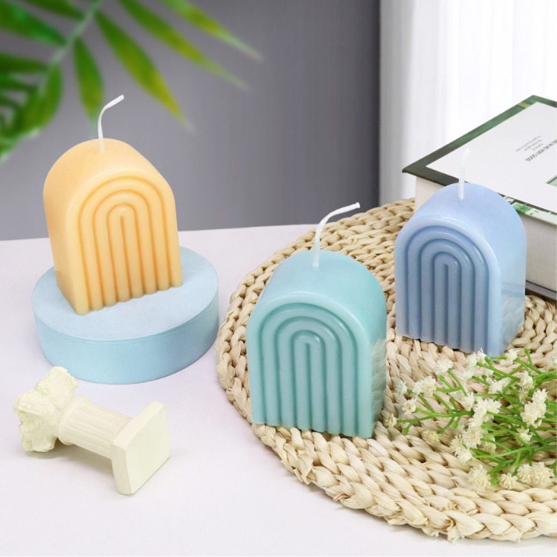DIY Gestreepte boog Kaarsvorm  - Candle Supplies Kit recensie en prijs