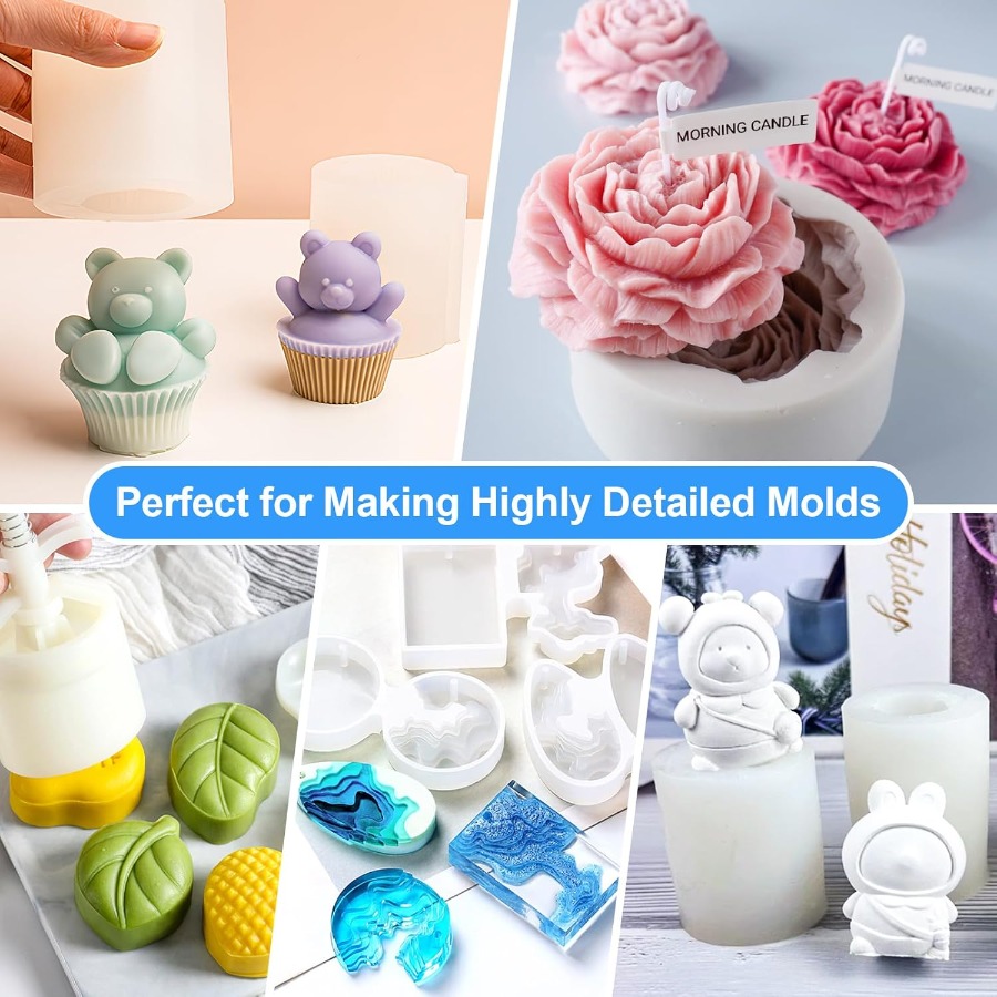 Siliconen mal maken kit, 38.8o - Candle Supplies Kit recensie en prijs