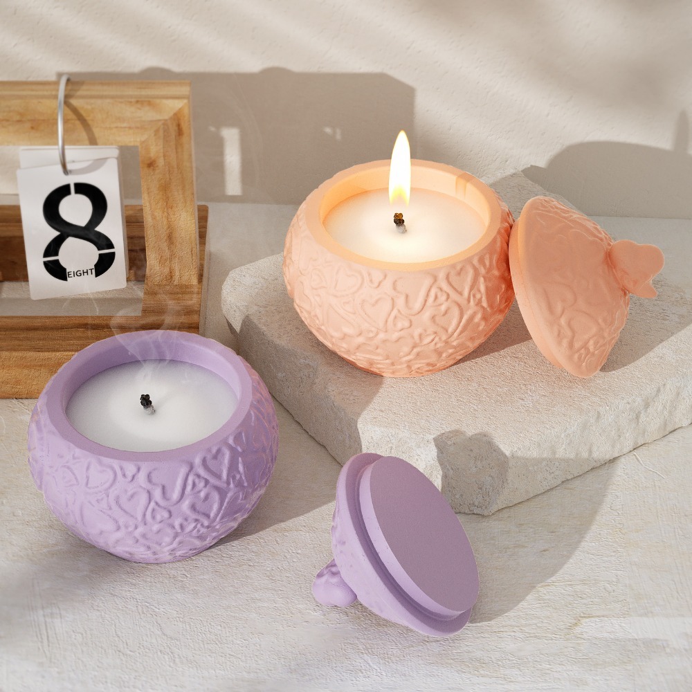Bloemen reliëf opbergdoos met  - Candle Vessel Supplies recensie en prijs